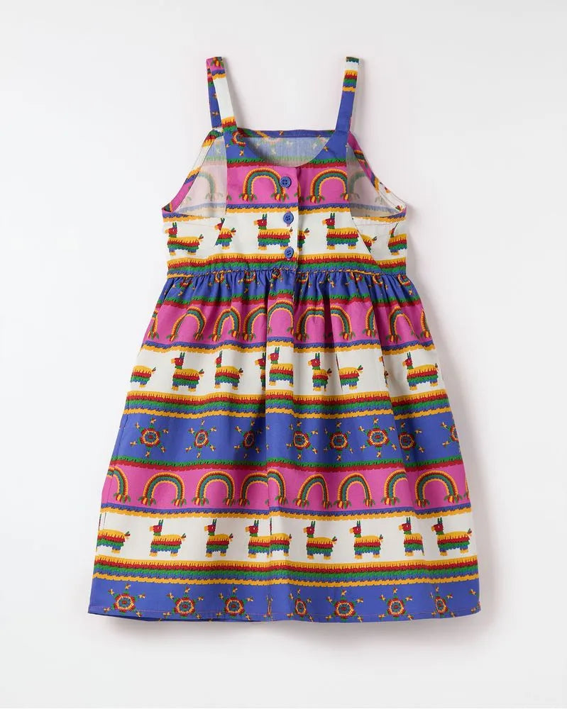 VESTIDO FEM FIESTA FABULA ESTAMPADO