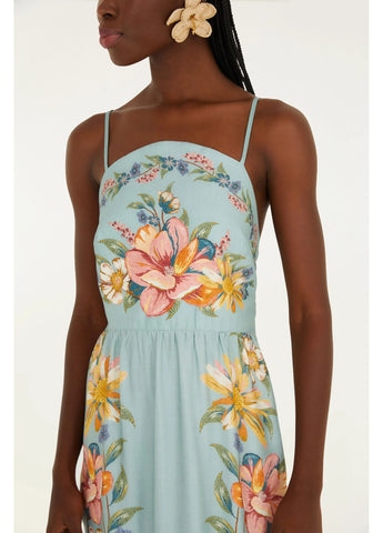 VESTIDO CROPPED MAIRA FARM VERDE MENTA