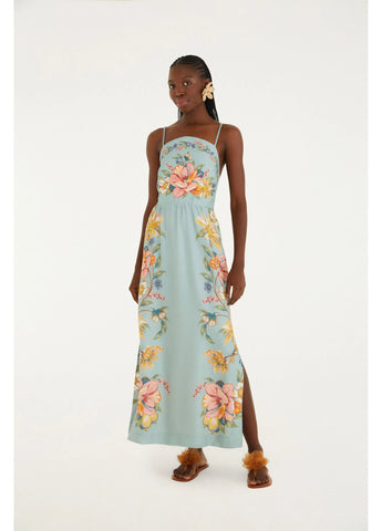 VESTIDO CROPPED MAIRA FARM VERDE MENTA