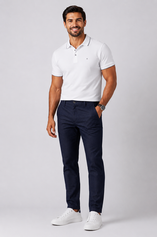 CALCA MAS CHINO BOLSO FACA MOLINE MARINHO