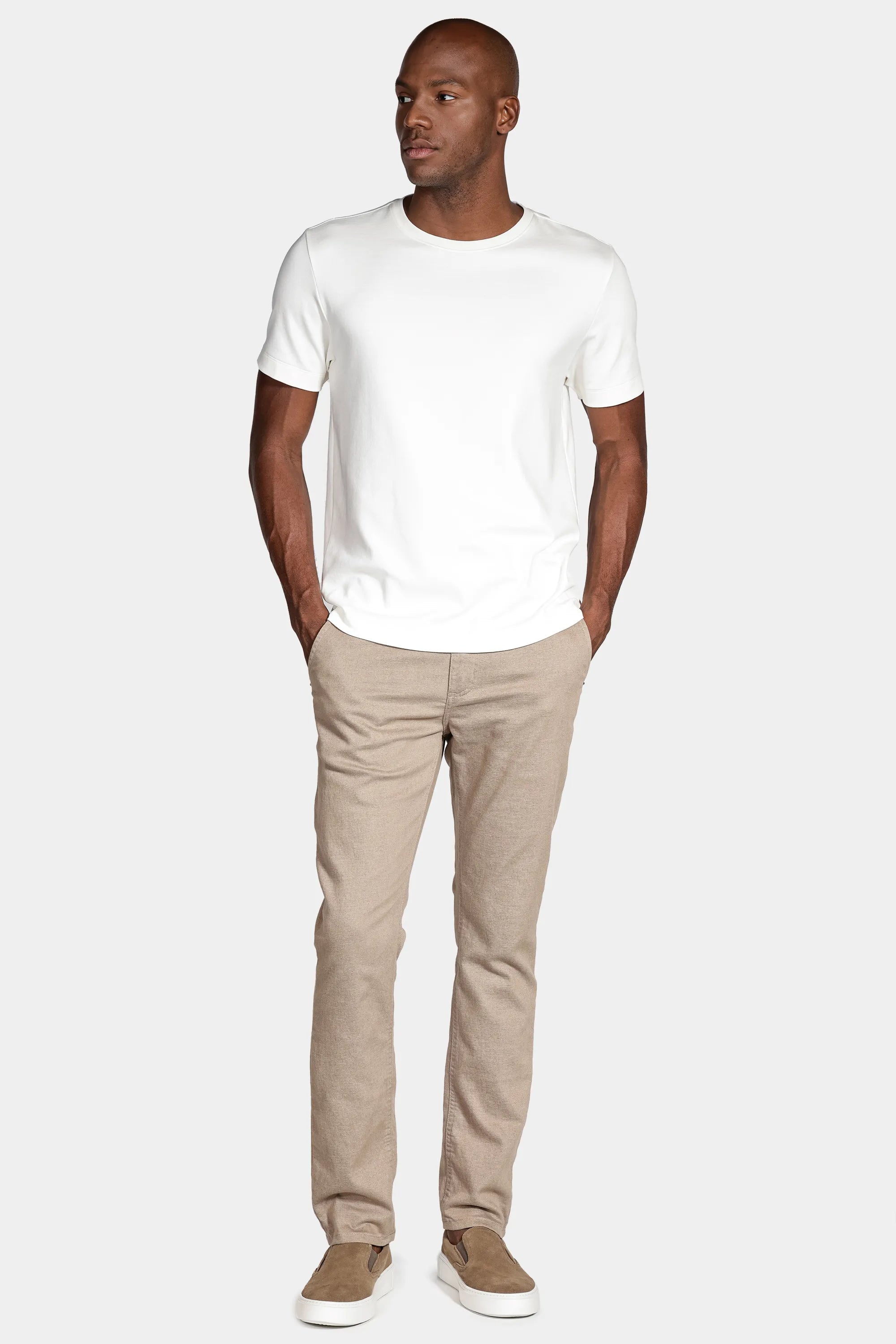CALCA MAS CHINO BOLSO FACA MOLINE CAQUI
