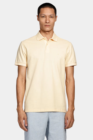 POLO MAS MC ARAMIS BASICA PIQUET AMARELO CLARO