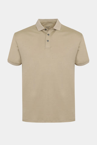 POLO TSHIRT MAS ARAMIS LIQUID COTTON CAQUI