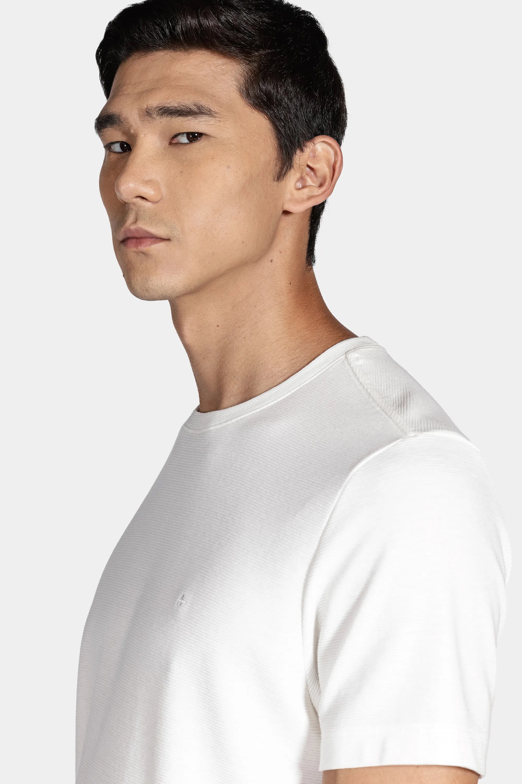 CAMISETA MAS MC ARAMIS EST GEOMETRICA OFF WHITE