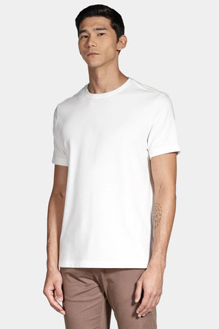 CAMISETA MAS MC ARAMIS EST GEOMETRICA OFF WHITE
