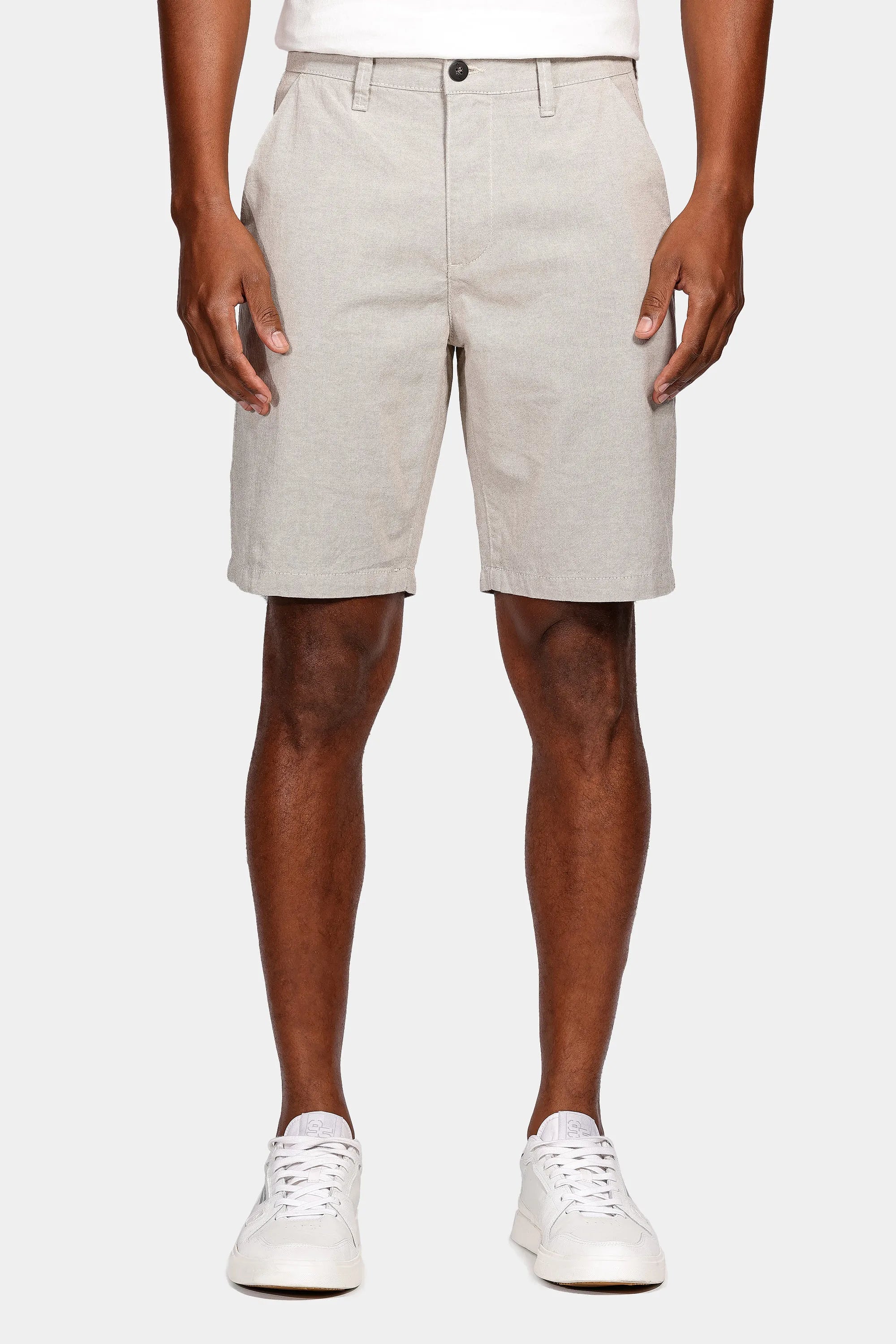 BERMUDA MAS ARAMIS CHINO CLASSICA OXFORD CAQUI