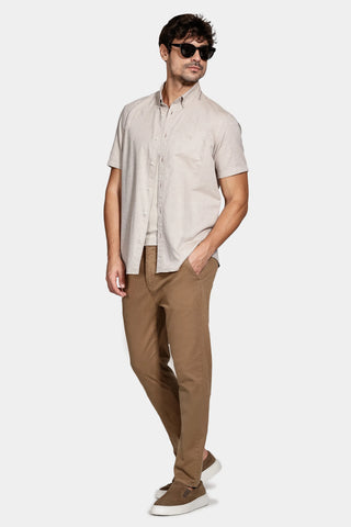 CAMISA MC ARAMIS BDOWN OXFORD COPAN CASTOR