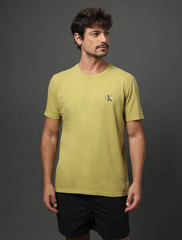 CAMISETA CKJ MAS MC REISSUE PEITO VERDE PISTACHE