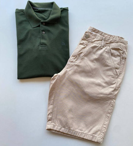 POLO MAS MC ESSENCIAL SLIM OGOCHI VERDE FOLHA 0417