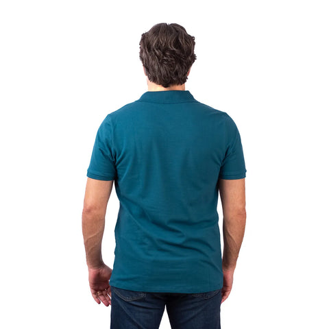 POLO MAS MC ESSENCIAL SLIM OGOCHI AZUL PETROLEO 4324