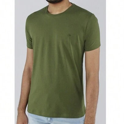 CAMISETA MAS MC ESSENCIAL OGOCHI VERDE MUSGO 0323