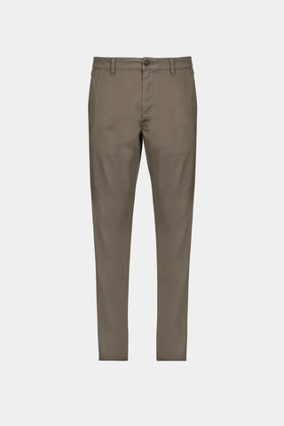 CALCA ARAMIS CHINO SLIM CLASSICA SARJA VERDE MILITAR