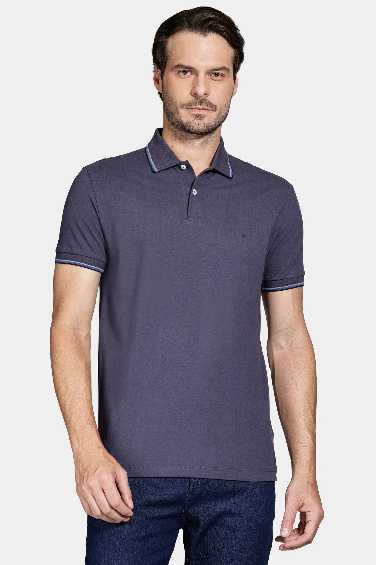POLO MC MAS ARAMIS BASICA 4 FRISOS NAVY/NAVY