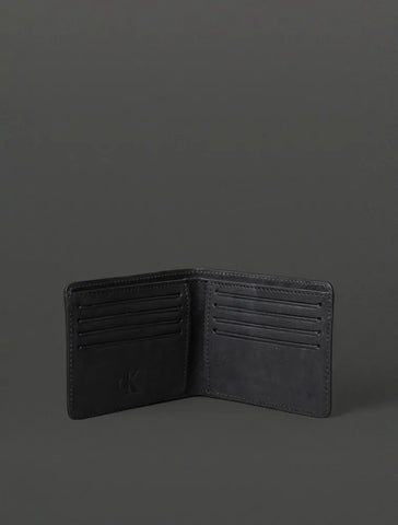 CARTEIRA CKJ MAS BASIC PRETO