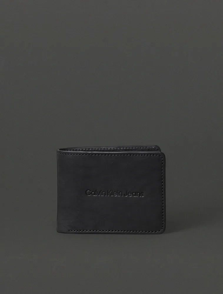 CARTEIRA CKJ MAS BASIC PRETO