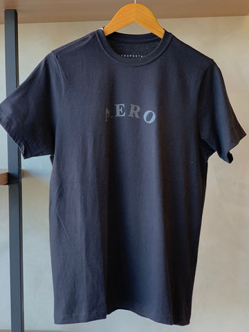 CAMISETA MAS MC SUPIMA AEROPOSTALE PRETO