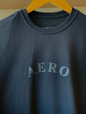 CAMISETA MAS MC SUPIMA AEROPOSTALE PRETO