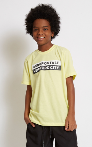 CAMISETA MC MAS TEEN SILKADA AEROPOSTALE AMARELO