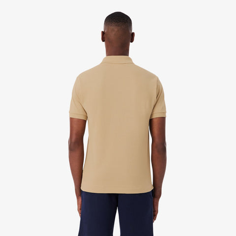 POLO MASC MC LACOSTE KHAKI CLARO 02S