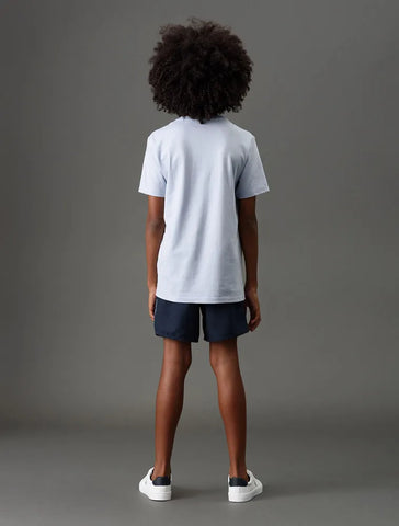 CAMISETA CKJ KIDS LOGO CALVIN KLEIN CK LAVANDA