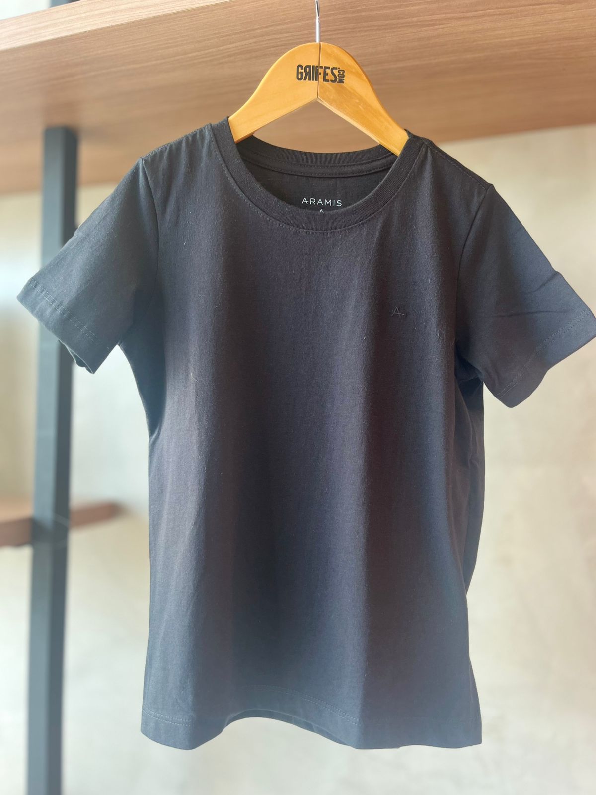 CAMISETA MAS MC ARAMIS INF BASICA PRETO