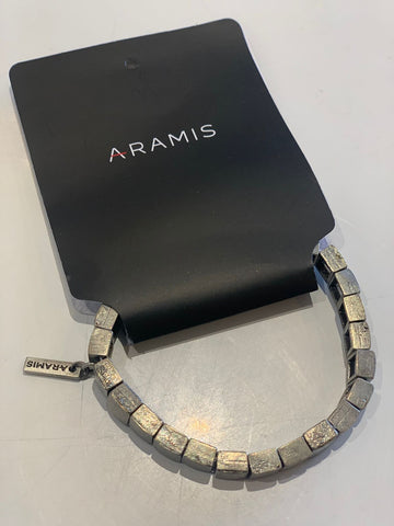 PULSEIRA STONE HAND ARAMIS PRATA