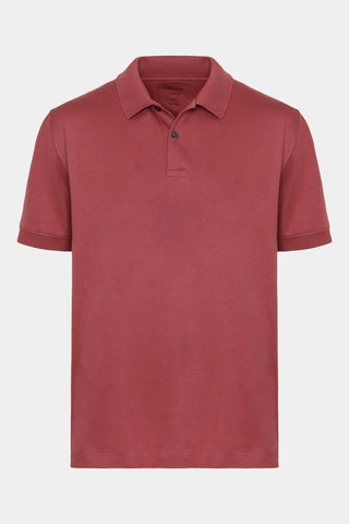 POLO MAS PIMA INTERLOCK ARAMIS TERRACOTA