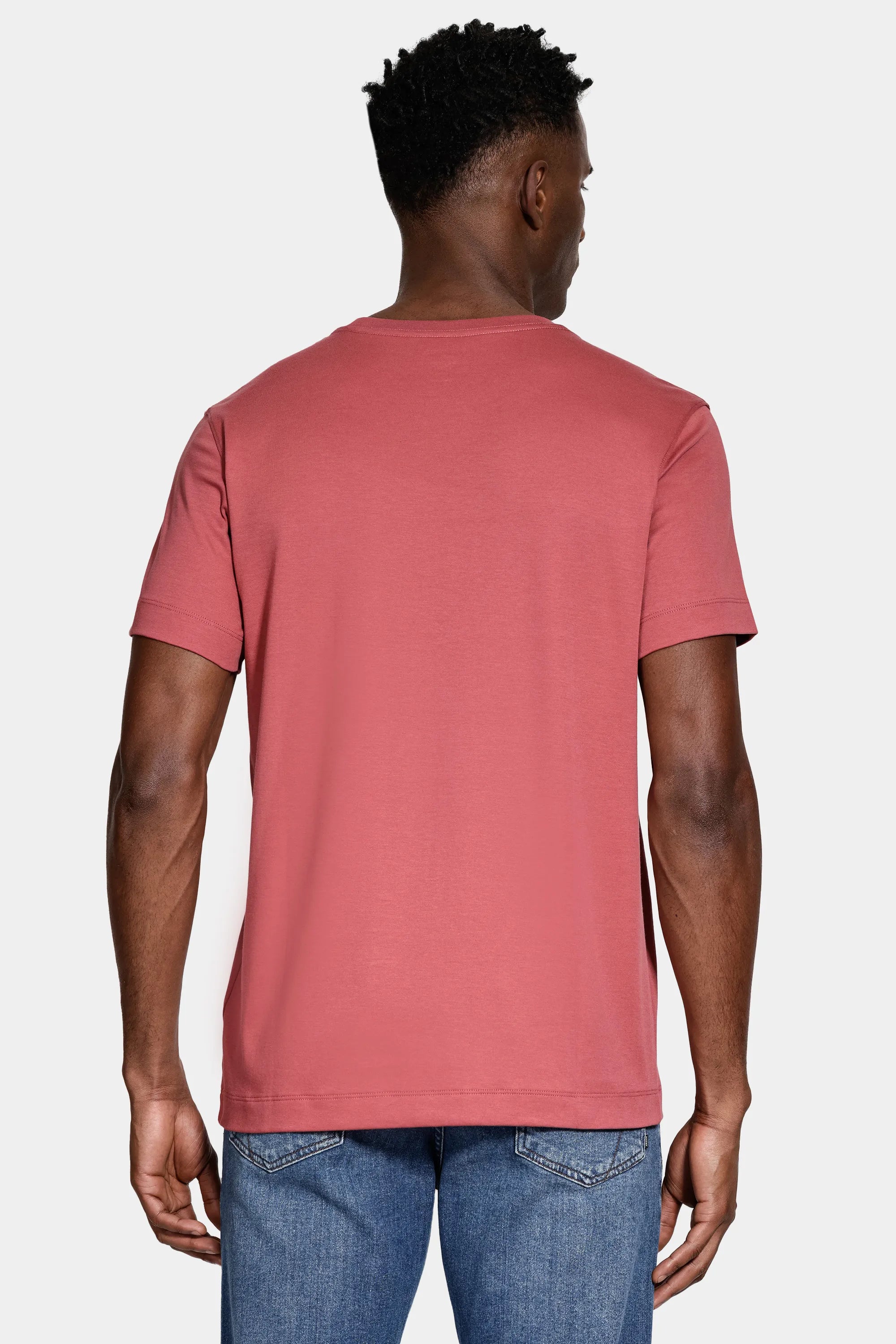 CAMISETA MAS ARAMIS INTERLOCK PIMA TERRACOTA