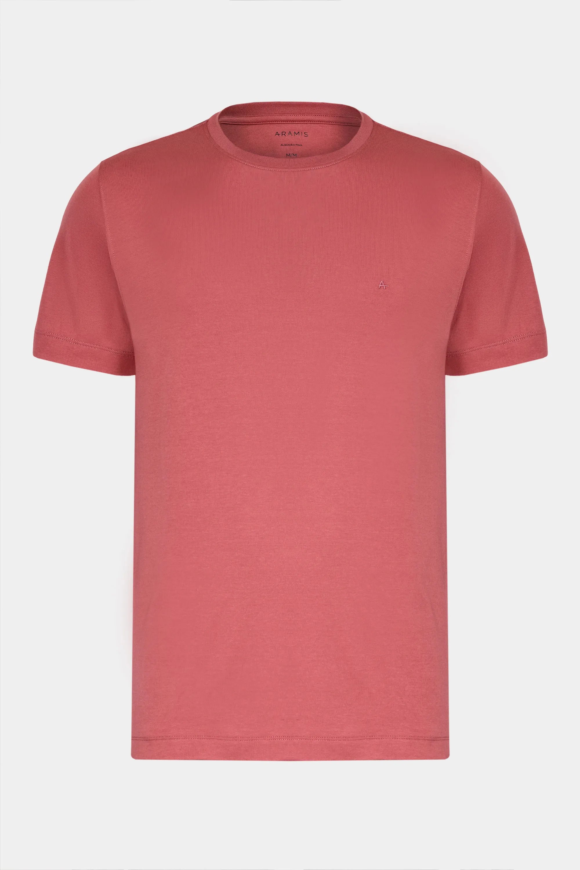 CAMISETA MAS ARAMIS INTERLOCK PIMA TERRACOTA