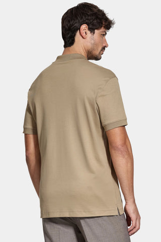 POLO MAS PIMA INTERLOCK ARAMIS AREIA