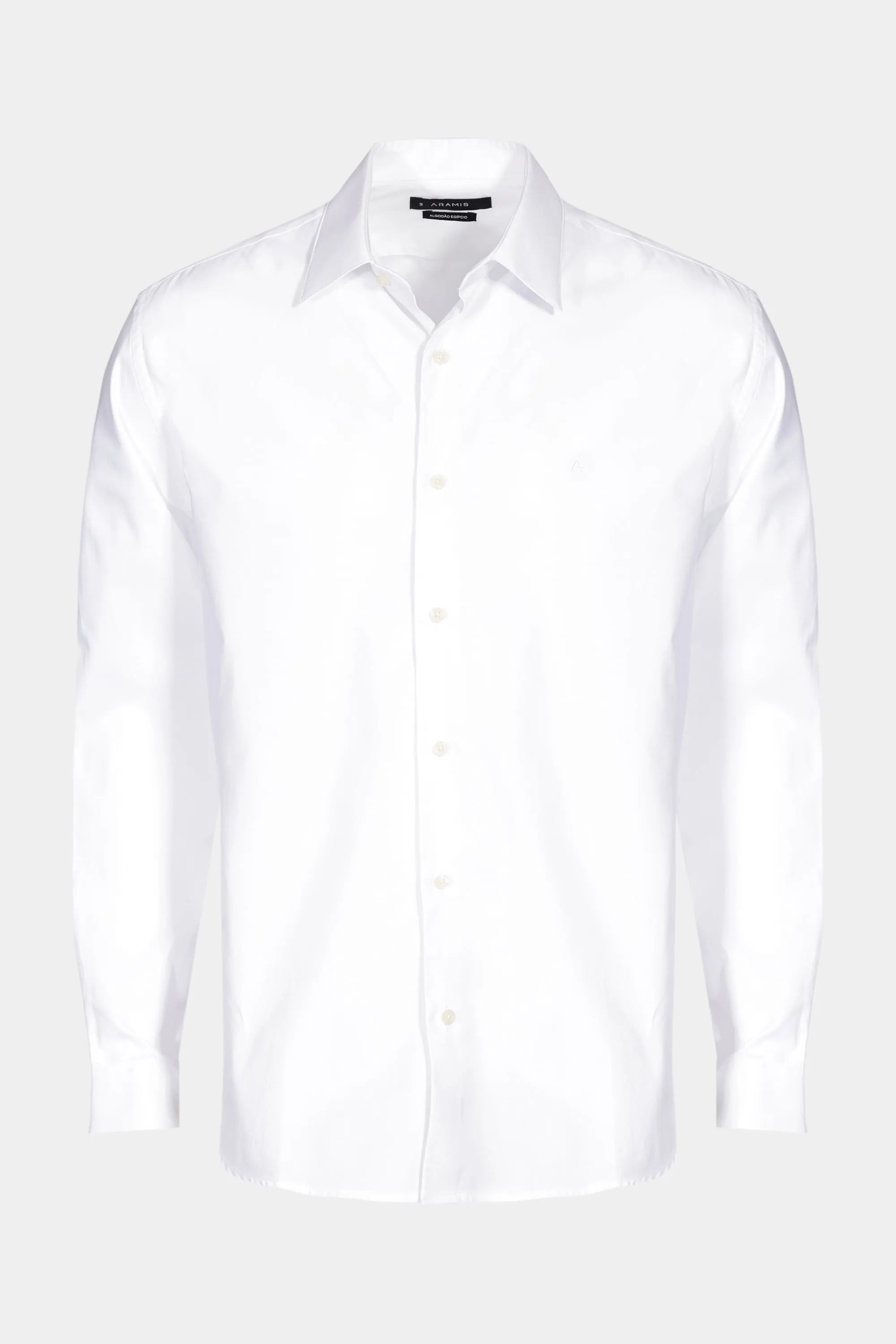 CAMISA ML REG FIO 50 EGIPCIO PETRONAS BRANCO