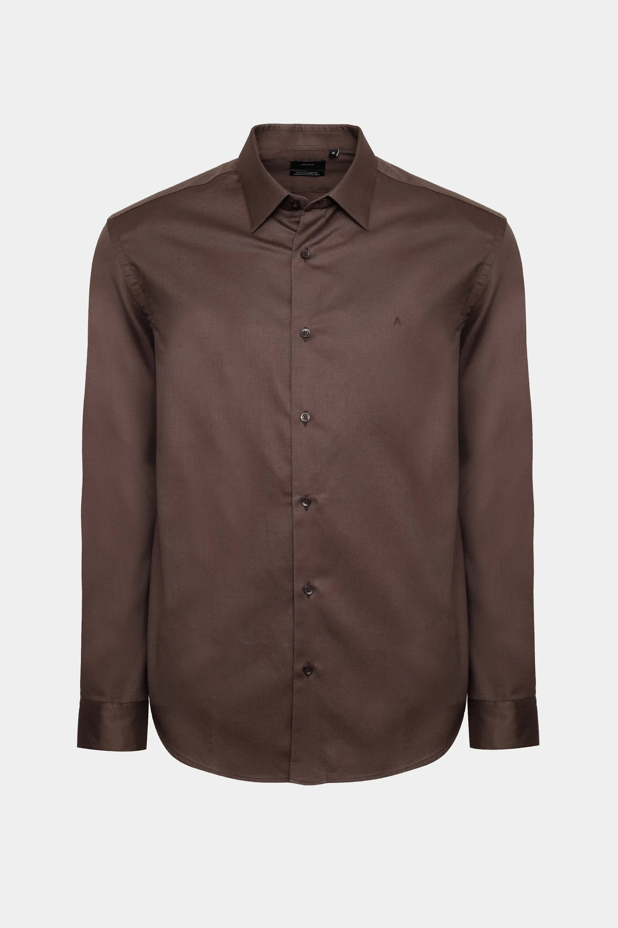 CAMISA ML REG FIO 50 EGIPCIO PETRONAS CASTANHO