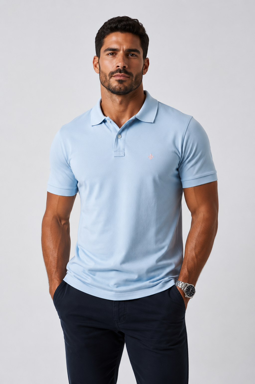 POLO MASC MC AEROPOSTALE AZUL