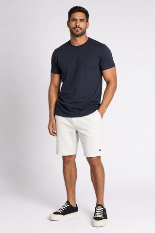 BERMUDA MAS MOLETOM AEROPOSTALE AREIA