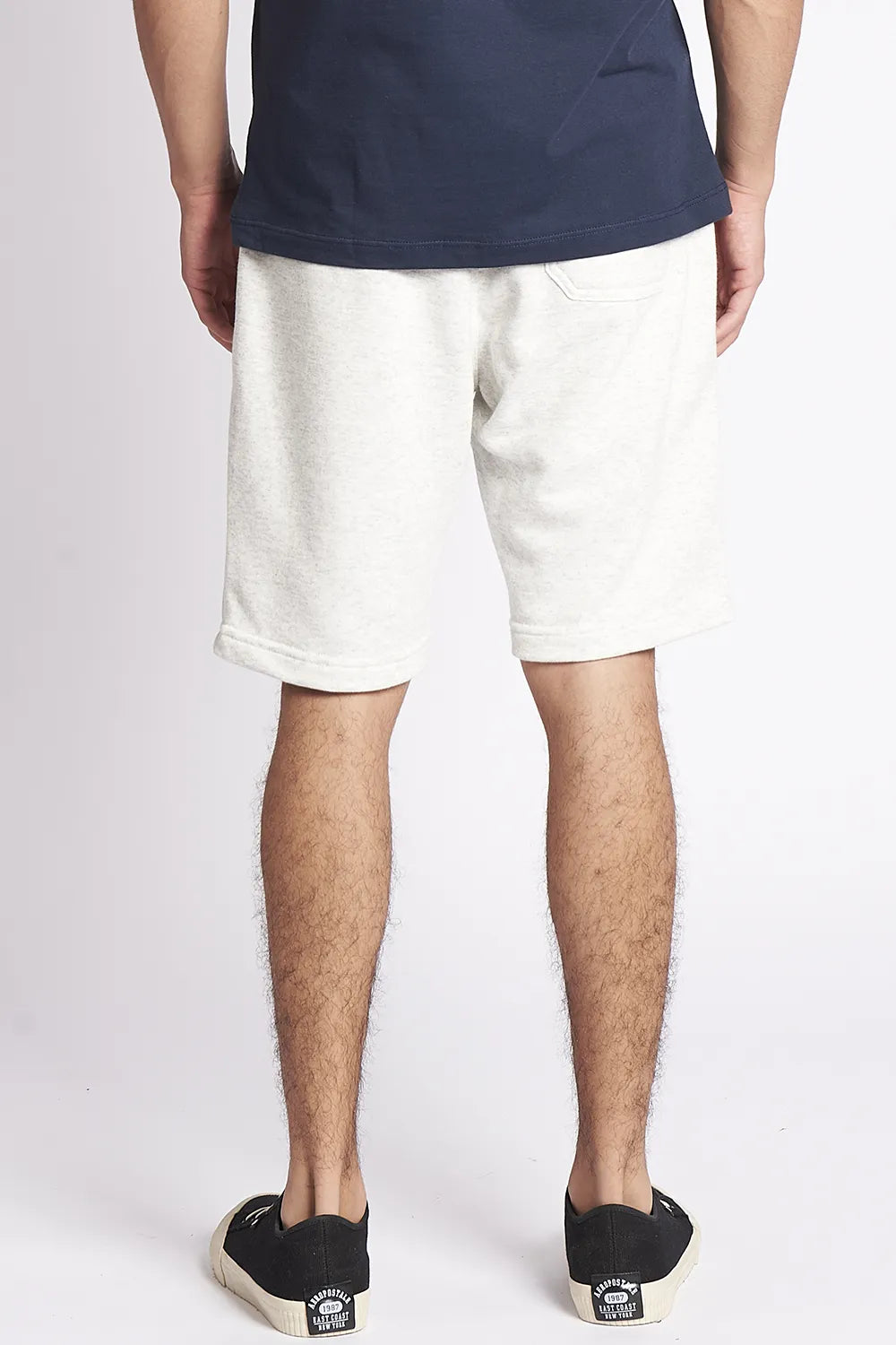 BERMUDA MAS MOLETOM AEROPOSTALE AREIA