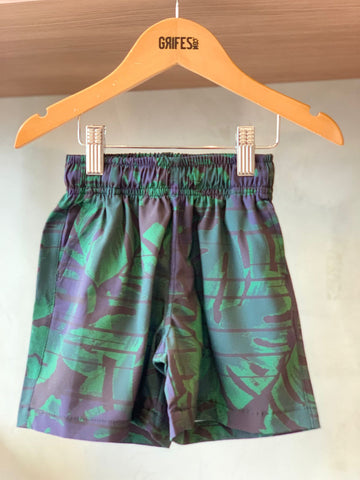 BERMUDA OGOCHI INF BOXER EST ESSENCIAL VERDE 9748