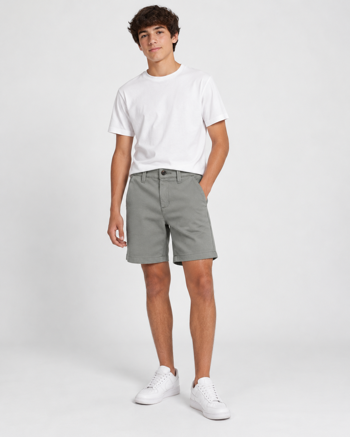 BERMUDA ARAMIS INF CHINO COLOR COMFORT VERDE
