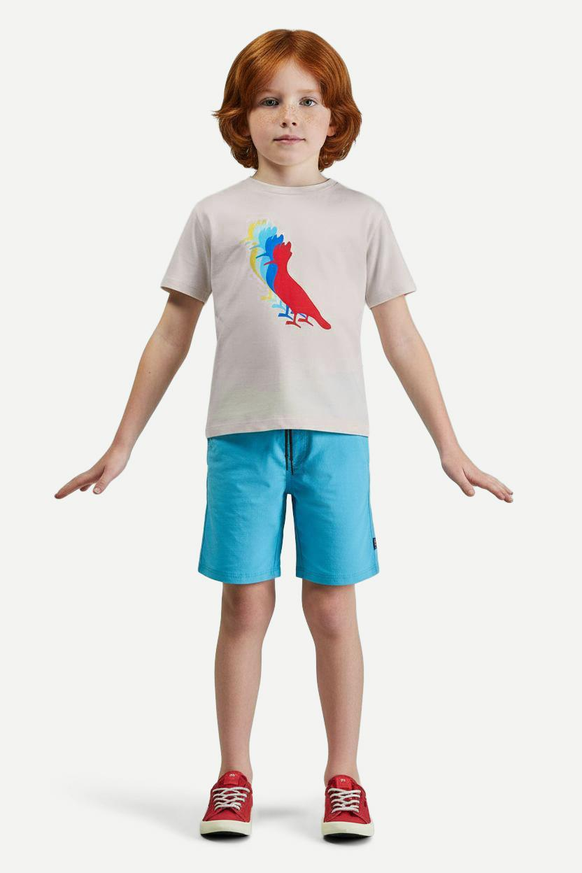 CAMISETA RSV MINI PICA PAU SUMMER BLEND BRANCO