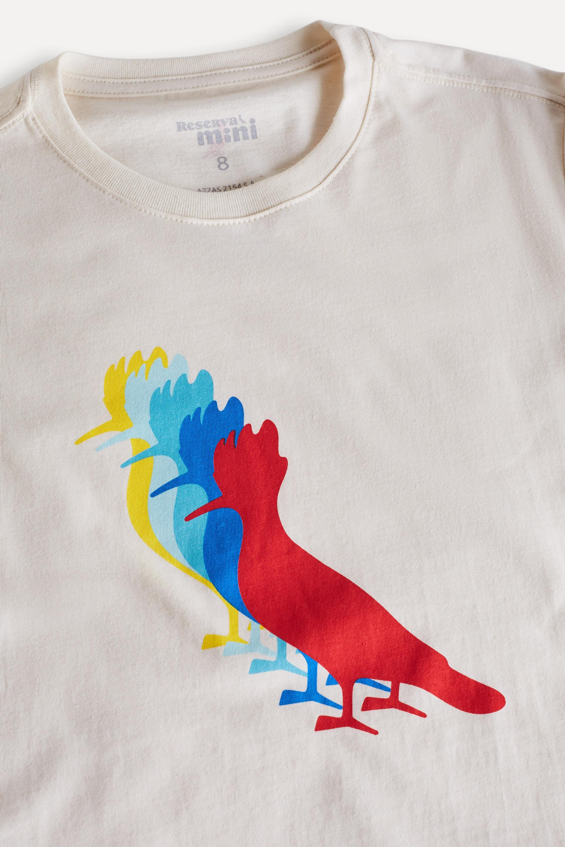 CAMISETA RSV MINI PICA PAU SUMMER BLEND BRANCO