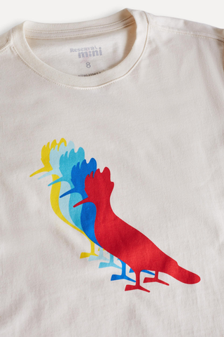 CAMISETA RSV MINI PICA PAU SUMMER BLEND BRANCO