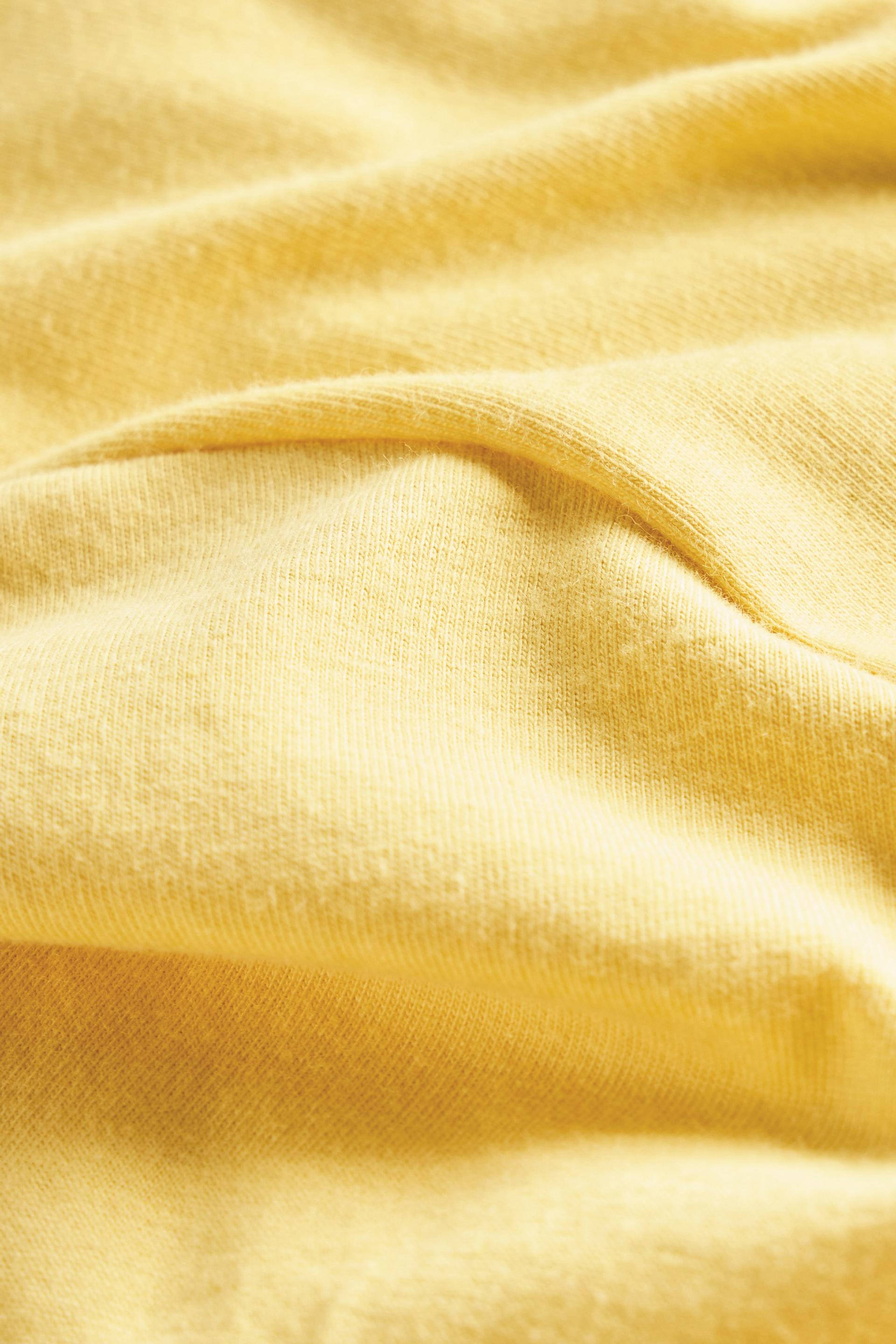 CAMISETA RSV MINI MAS CARECA BASICA AMARELO SOL