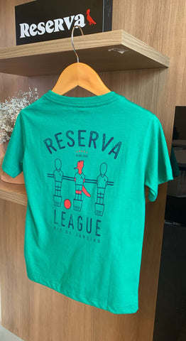 CAMISETA RSV MINI MAS ESTAMPADA FOOSBALL VERDE BANDEIRA