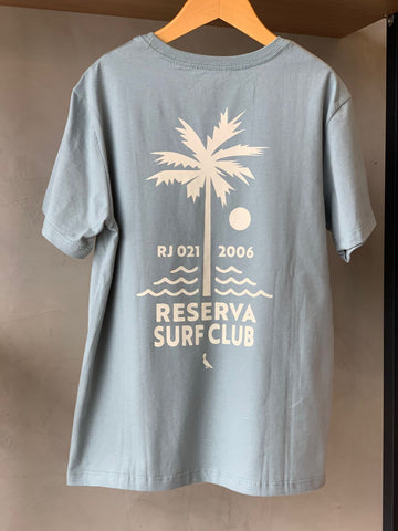 CAMISETA RSV MINI ESTAMPA 021 SURF CLUB AZUL DUST