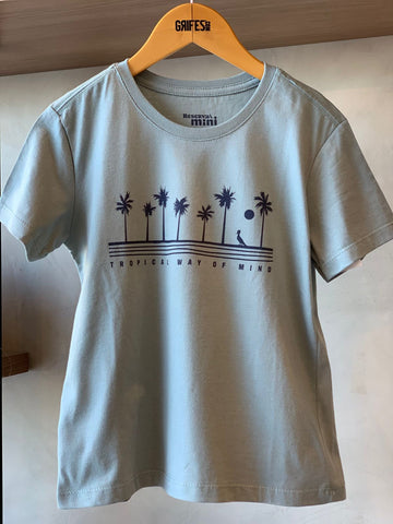 CAMISETA RSV MINI EST TROPICAL WAY AZUL DUST