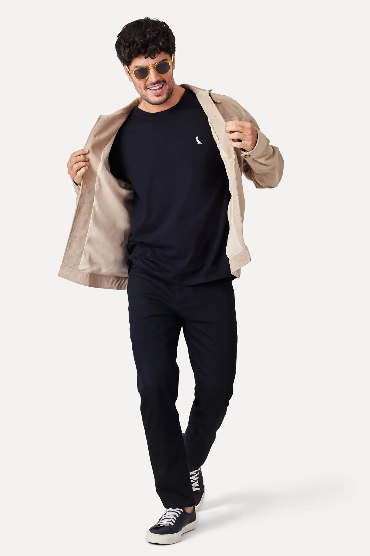 CAMISETA RSV MAS MC REGULAR VENTO PRETO