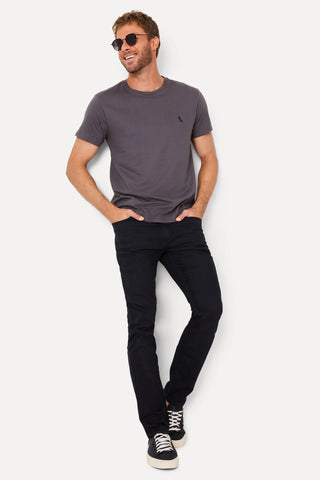 CAMISETA RSV MAS MC REGULAR CARECA FULIGEM