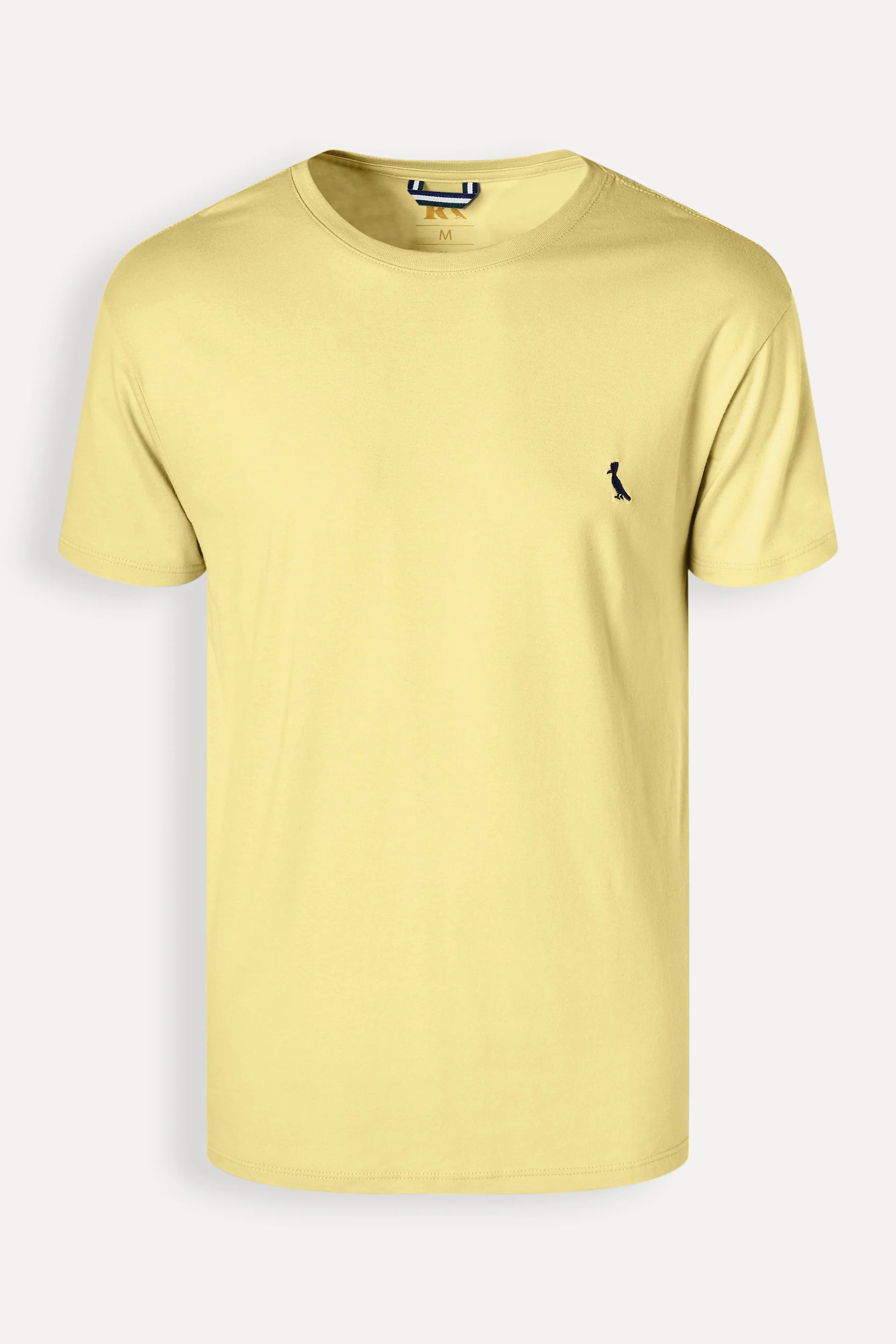 CAMISETA RSV MAS MC REGULAR CARECA AMARELO PASTEL