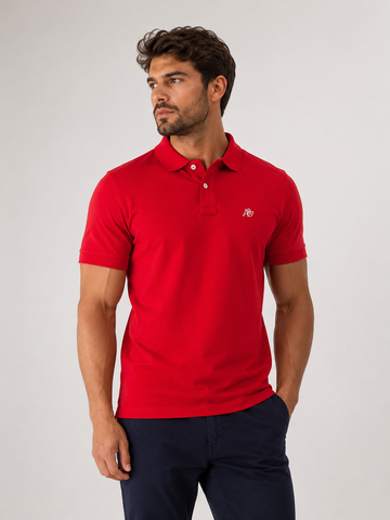 POLO MASC MC AEROPOSTALE VERMELHO