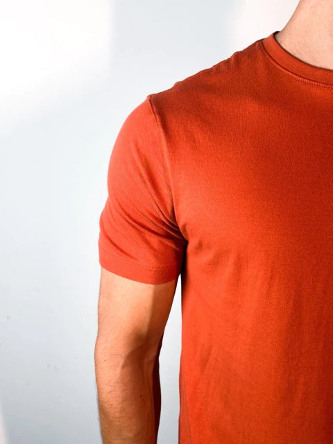 CAMISETA MC MAS ARAMIS BASICA LARANJA FERRUGEM