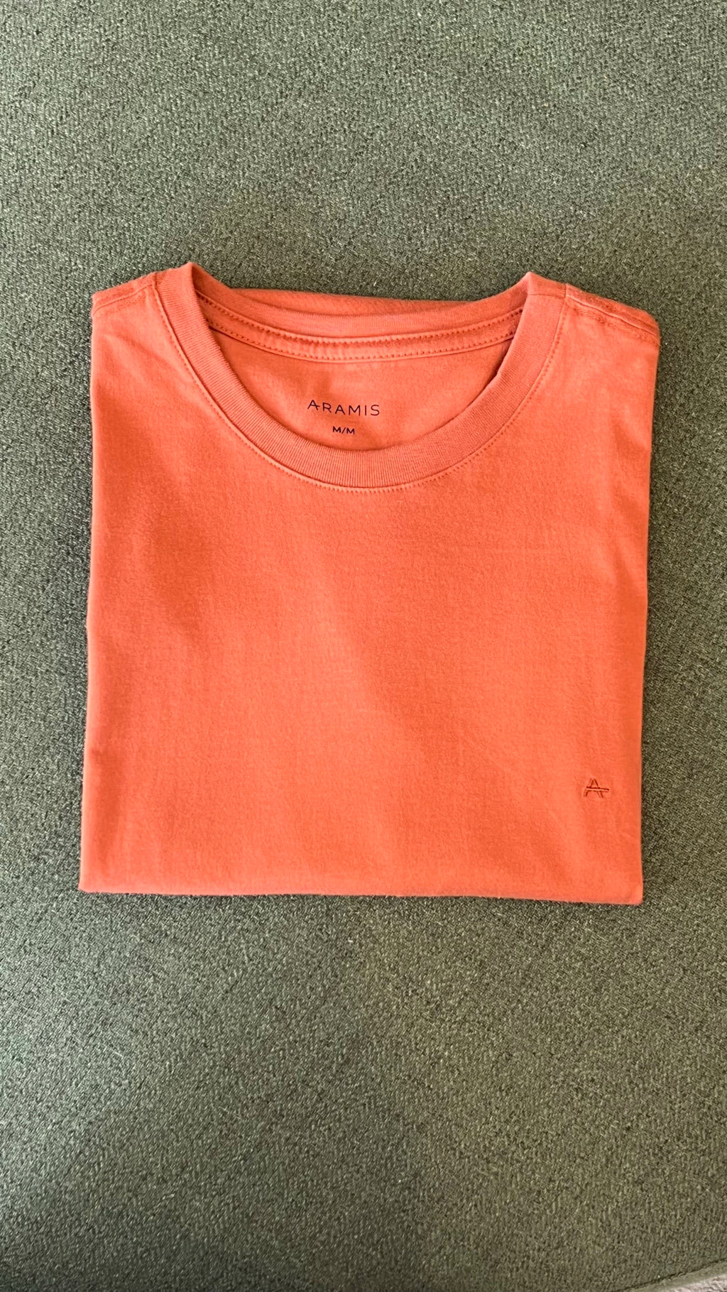 CAMISETA MC MAS ARAMIS BASICA LARANJA FERRUGEM